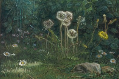 Dandelions by Jean Francois Millet